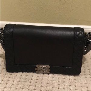 Authentic Chanel Boy handbag.